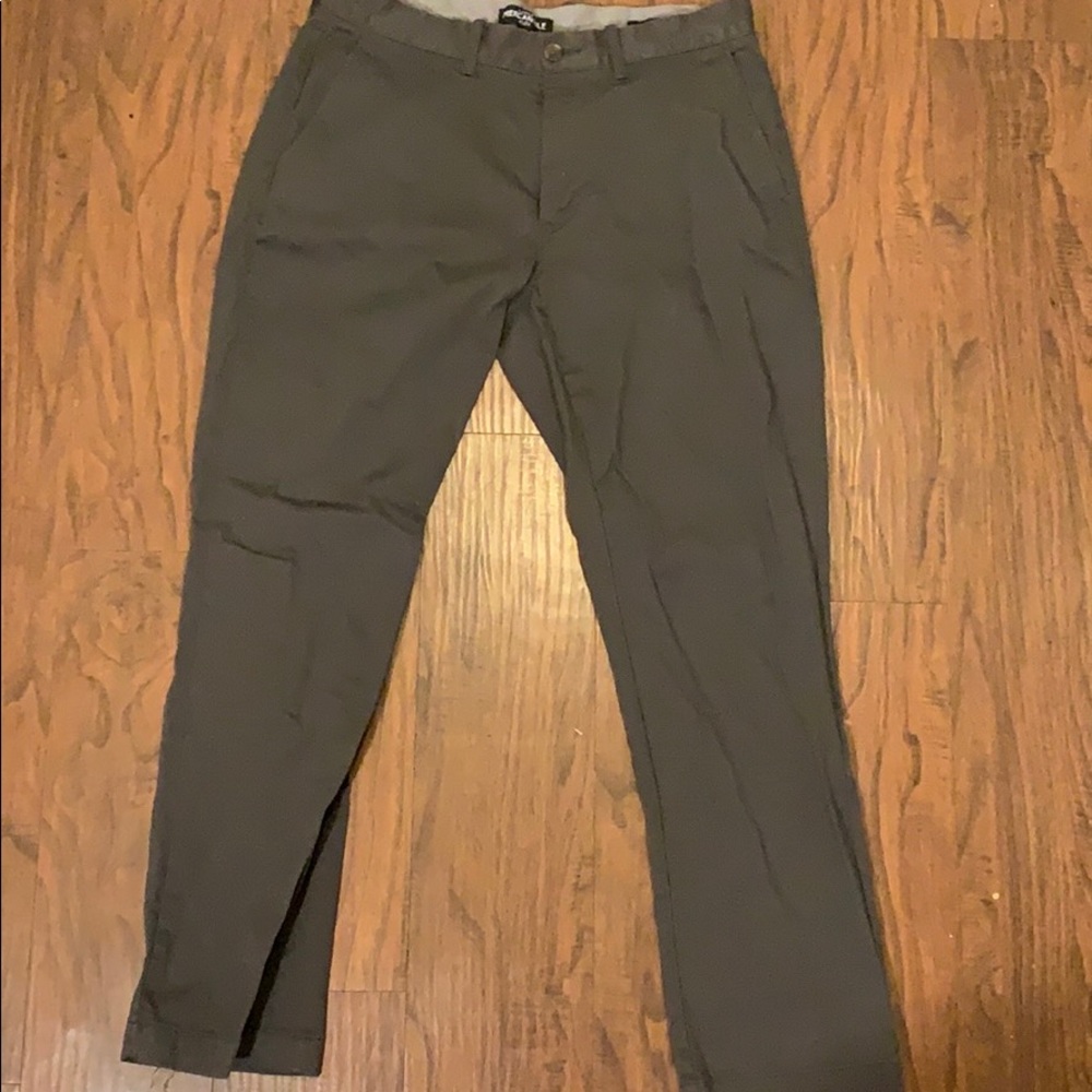 J crew gray Khakis
